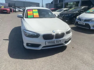Used BMW 116 Efficient Dynamics 2016 White Hatchback