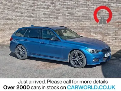 Begagnad BMW 335 M Sport 2018 Blå Kombi