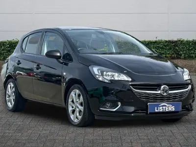 Used Vauxhall Corsa SRi 90 HP (66 kW) 2018 Black Hatchback