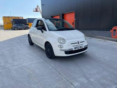 Used Fiat 500 Lounge 69 HP (50 kW) 2012 White Hatchback