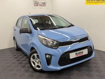 Used Kia Picanto 66 HP (48 kW) 2018 Blue Hatchback