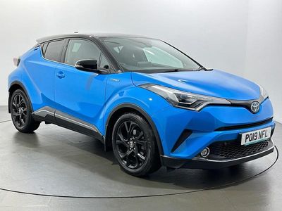 Blue/black Used 2019 Toyota C-HR SUV | £15,443 (Fair price)