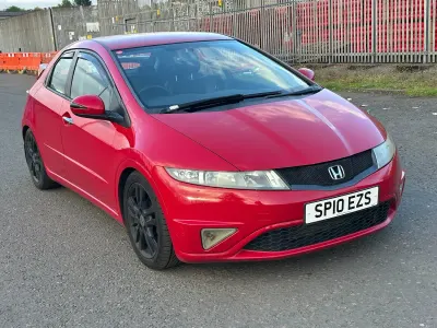 Used Honda Civic SI 140 HP (102 kW) 2010 Red Hatchback