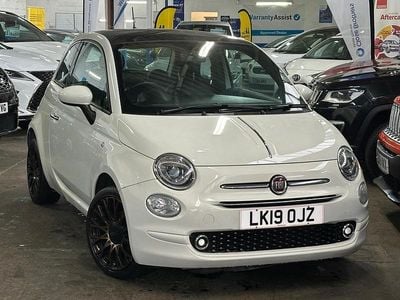 White Used 2019 Fiat 500 Anniversary Hatchback | £6,495 (Fair price)