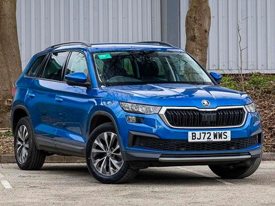 Used Skoda Kodiaq SE Drive 150 HP (110 kW) 2022 Blue SUV