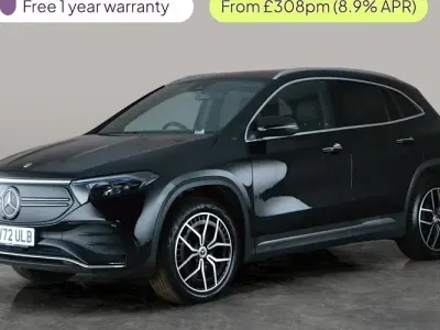 Used Mercedes EQA350 AMG line 214 kW (292 HP) 2023 Black SUV