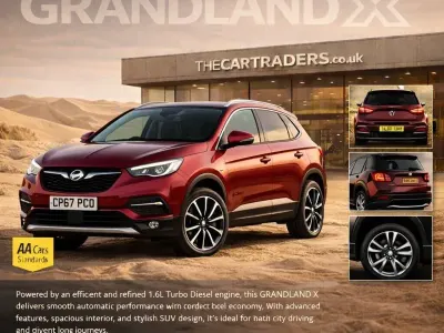 Second-hand Vauxhall Grandland X Sport 120 CP (88 kW) 2018 Roșu SUV