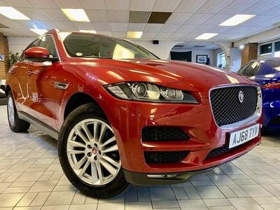 Used Jaguar F-Pace Portfolio 180 HP (132 kW) 2019 Red SUV