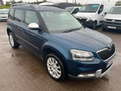 Used Skoda Yeti SE 150 HP (110 kW) 2016 Blue SUV