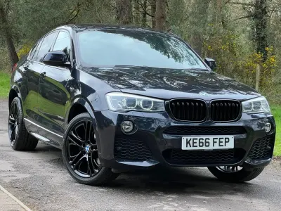 Używany BMW X4 M Sport 190 KM (139 kW) 2017 Czarny SUV