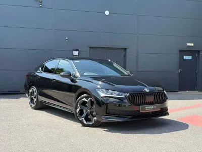 New Skoda Superb SportLine 150 HP (110 kW) 2026 Midnight black metallic Hatchback