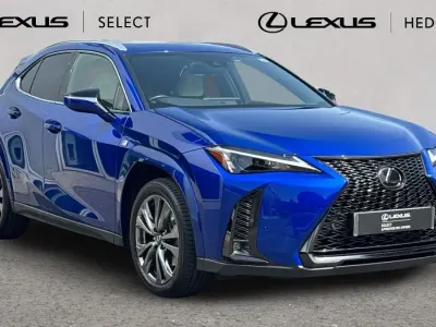 Used Lexus UX Sport Line 184 HP (135 kW) 2022 Azure blue SUV