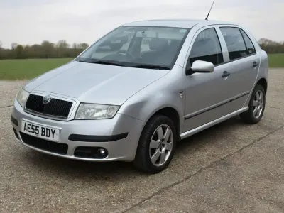 Used Skoda Fabia Elegance 75 HP (55 kW) 2005 Silver Hatchback
