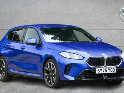 Used BMW 120 M Sport 168 HP (123 kW) 2025 Blue Hatchback