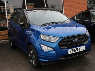 Used Ford Ecosport ST-Line 125 HP (91 kW) 2019 Blue SUV