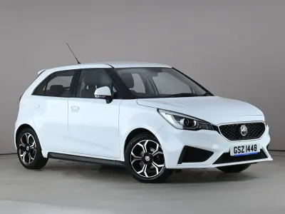Used MG MG3 Excite 106 HP (77 kW) 2022 White Hatchback