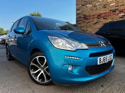 Used Citroën C3 Platinum 82 HP (60 kW) 2016 Blue Hatchback