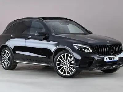 Used Mercedes GLC250 AMG Line Premium 211 HP (155 kW) 2018 Black Estate