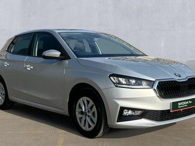 Used Skoda Fabia SE 95 HP (69 kW) 2025 Brilliant silver Hatchback