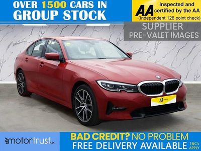 Used BMW 330 Sport Line 292 HP (214 kW) 2020 Red Sedan