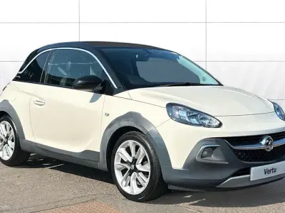 Used Vauxhall Adam Rocks Rocks 87 HP (63 kW) 2017 White Hatchback