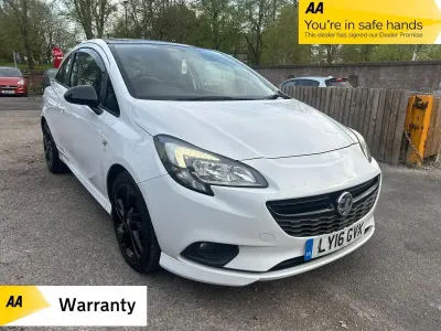 Used Vauxhall Corsa Edition 75 HP (55 kW) 2016 White Hatchback