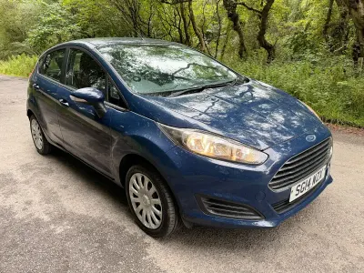 Used Ford Fiesta Style 82 HP (60 kW) 2014 Blue Hatchback