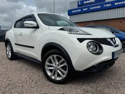 Used Nissan Juke N-Connecta 115 HP (84 kW) 2016 White SUV