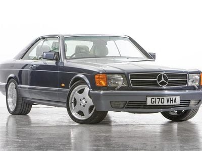 Used Mercedes S560 1989 Blue Sedan