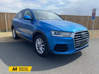 Used Audi Q3 150 HP (110 kW) 2016 Blue SUV