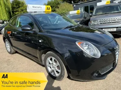 Used Alfa Romeo MiTo Progression 105 HP (77 kW) 2016 Black Hatchback