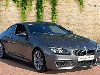 Begagnad BMW 640 M Sport 316 HK (232 kW) 2016 Grå Sportkupé
