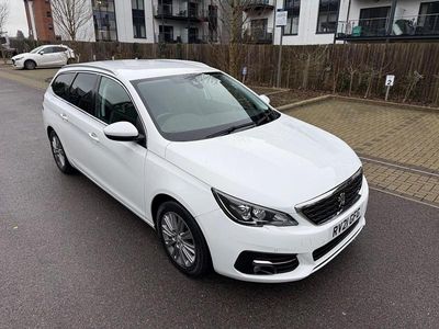 Used Peugeot 308 SW Allure 2021 White Estate