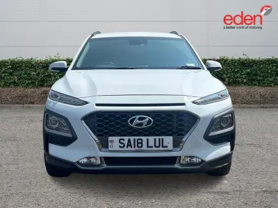 Used Hyundai Kona Premium 120 HP (88 kW) 2018 White SUV