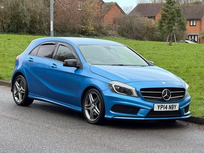 Blue Used 2014 Mercedes A180 AMG Hatchback | £5,995 (Fair price)