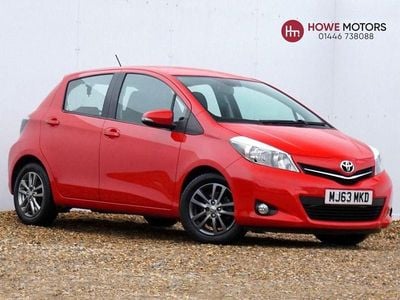 Red Used 2014 Toyota Yaris Plus Hatchback | £5,440 (Good price)