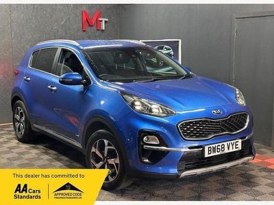 Used Kia Sportage 130 HP (95 kW) 2018 Blue SUV