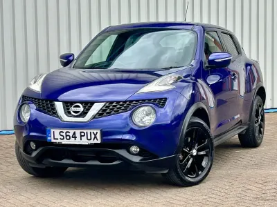 Used Nissan Juke Acenta Premium 110 HP (80 kW) 2014 Blue SUV