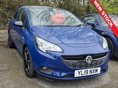 Used Vauxhall Corsa 75 HP (55 kW) 2019 Blue Hatchback