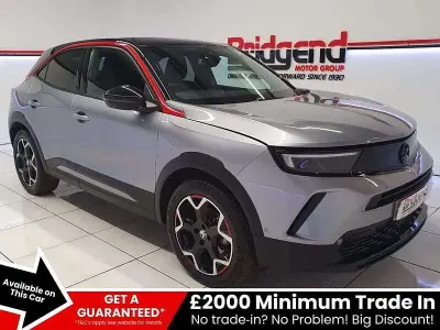 Used Vauxhall Mokka SRi 100 kW (136 HP) 2021 Grey SUV
