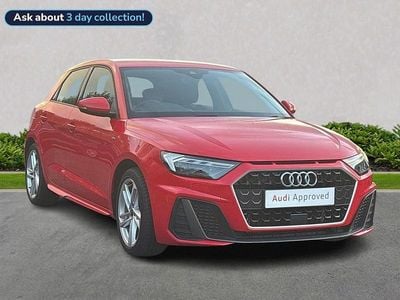 Used Audi A1 S-Line 147 HP (108 kW) 2023 Red Hatchback