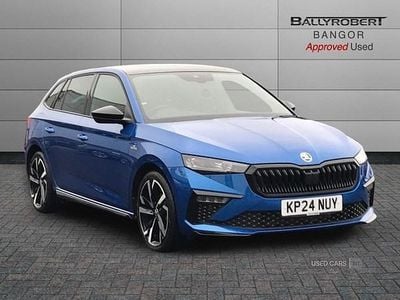 Used Skoda Scala Monte Carlo 114 HP (83 kW) 2024 Blue Hatchback