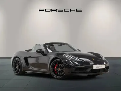 Used Porsche Boxster 394 HP (289 kW) 2022 Black Cabriolet