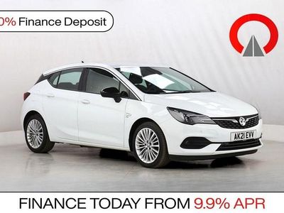 Used Vauxhall Astra Elite 145 HP (106 kW) 2021 White Hatchback
