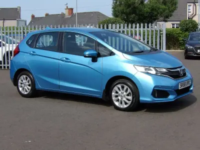 Used Honda Jazz SE 102 HP (75 kW) 2018 Blue Hatchback