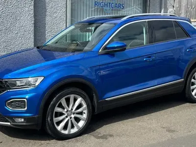 Usado VW T-Roc SEL 150 HP (110 kW) 2019 Azul SUV