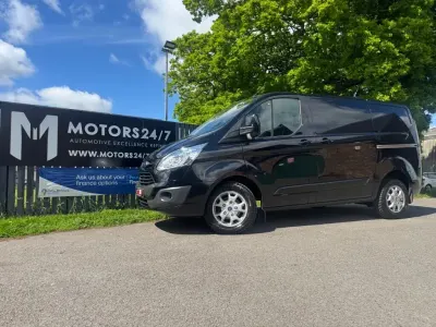Used Ford Transit Custom Limited 125 HP (91 kW) 2014 Black Van