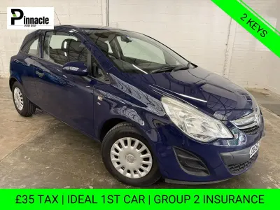 Used Vauxhall Corsa S 65 HP (47 kW) 2013 Blue Hatchback