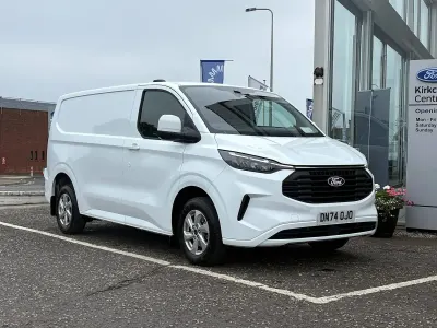Used Ford Transit Custom Limited 136 HP (100 kW) 2024 White Van