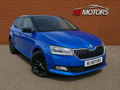 Used Skoda Fabia Colour Edition 95 HP (69 kW) 2018 Blue Hatchback